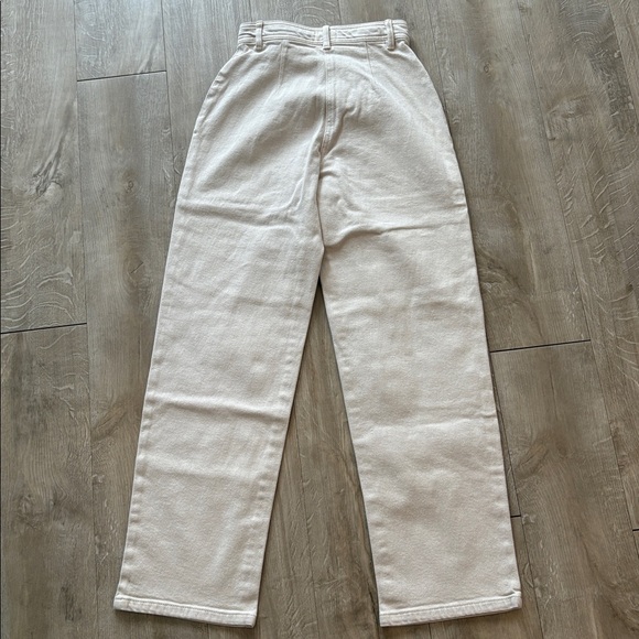 Aritzia Wilfred Free Modern Utility Pants Birch Colour Size 00 24x29 - Picture 8 of 9